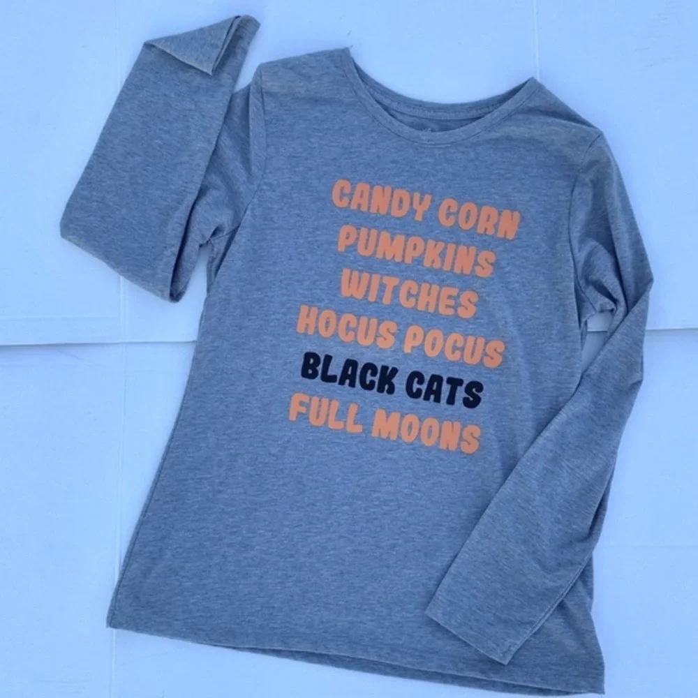 Celebrate Halloween graphic tee! Size M, 8-10.‎  Great for educators and moms. - Picture 2 of 8